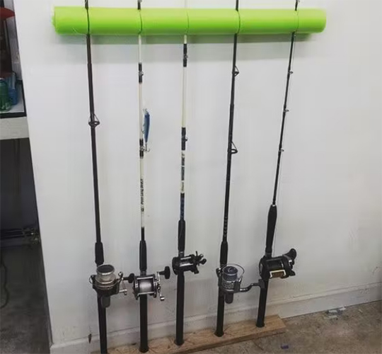 31 Pool Noodle Fishing Rod