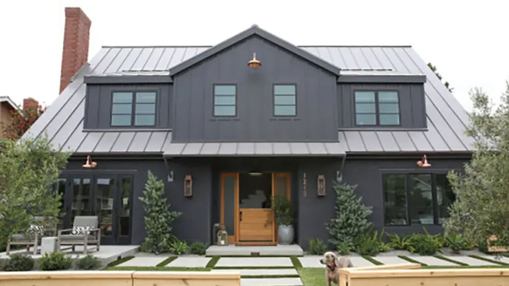 Black Exterior Paint Colors