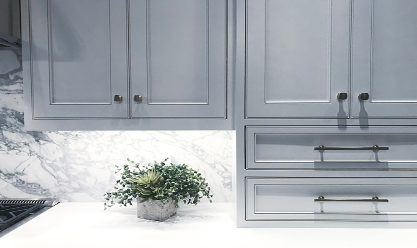 Best Blue-Gray Paint Colors for Kitchen Cabinets