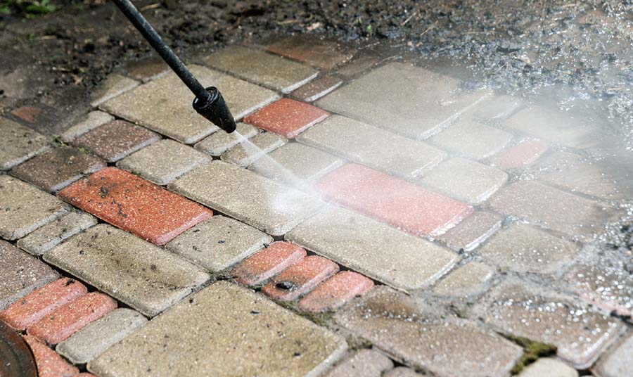 Cleaning Paver Patio Lg