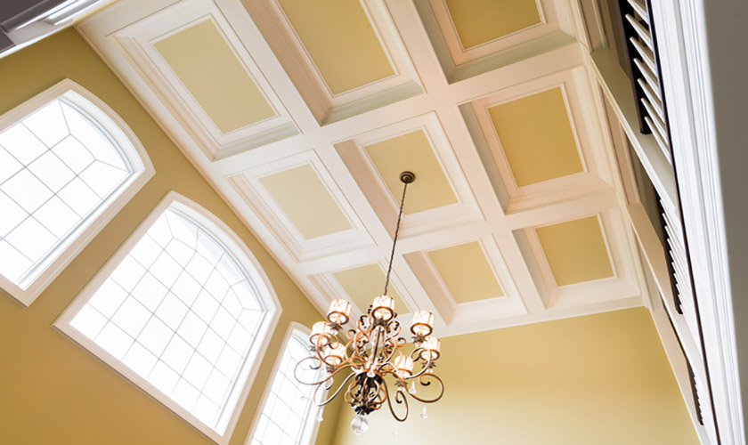 Foyer Coffered Ceiling