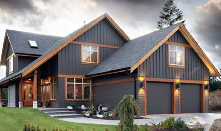 dark exterior house colors