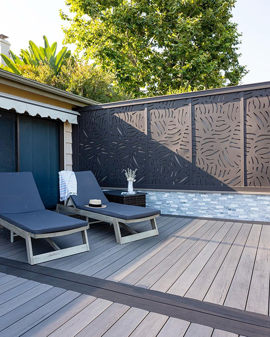 Deck Privacy Wall