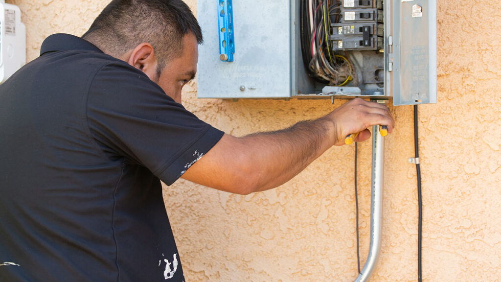 Electrician Wiring A Subpanel