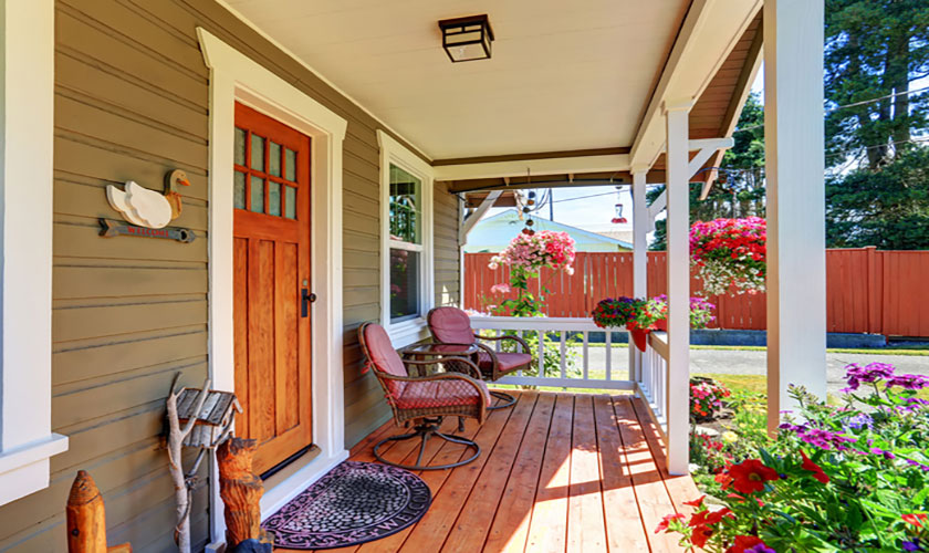 Farmhouse Front Patio