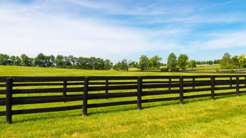 Fence On Slope