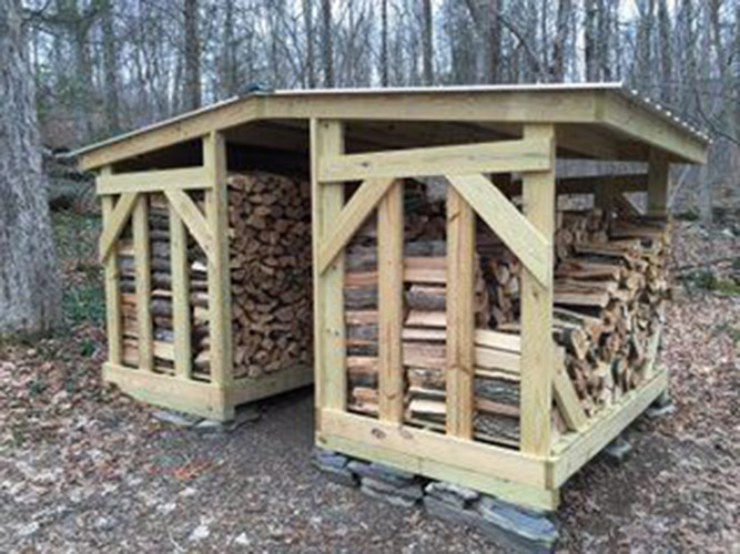 Firewood Shed 16