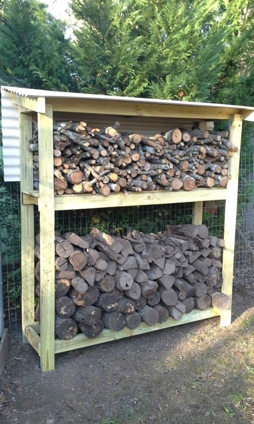 Firewood Shed 48