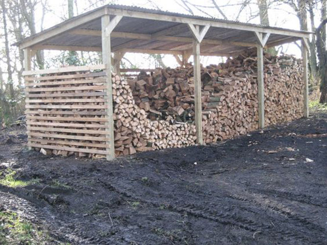 Firewood Shed 8