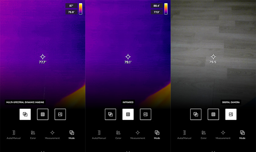 Flir One Pro Modes