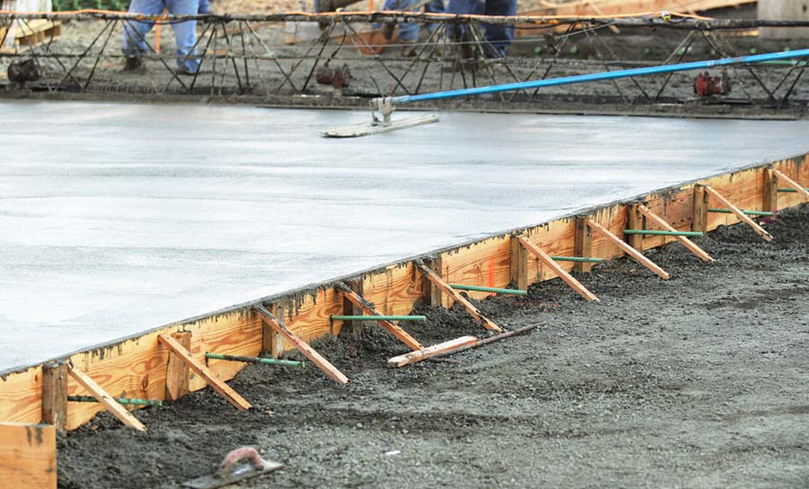 Fresh Concrete Slab Lg