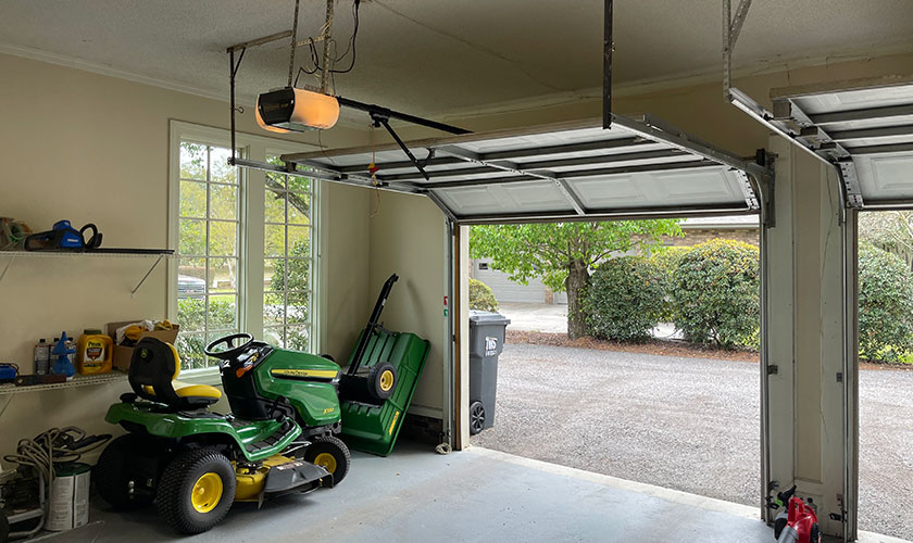 Garage Door Open