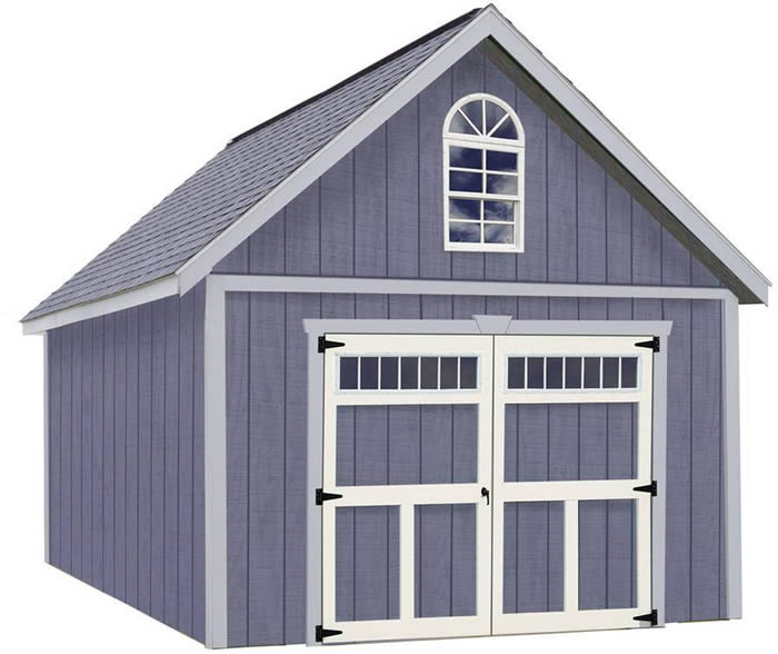 Geneva 12X16 Wood Diy Storage Garage Kit