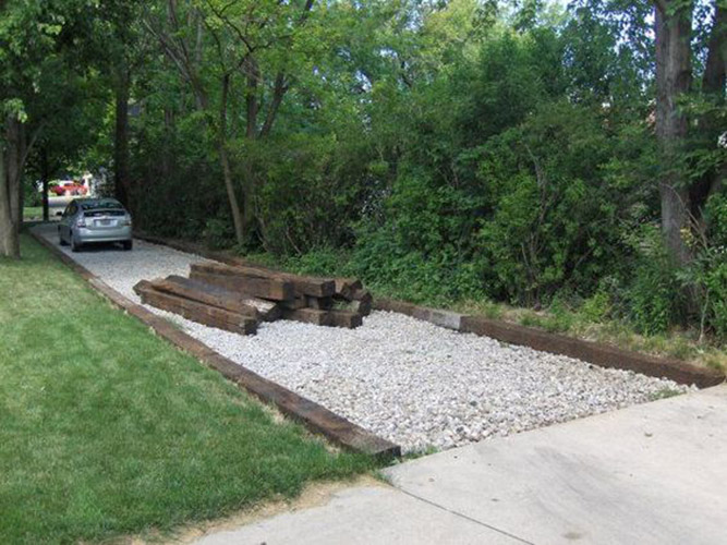 Gravel Driveway Edging 16