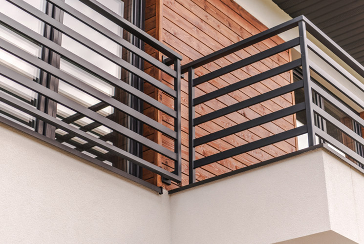 Horizontal Metal Railing