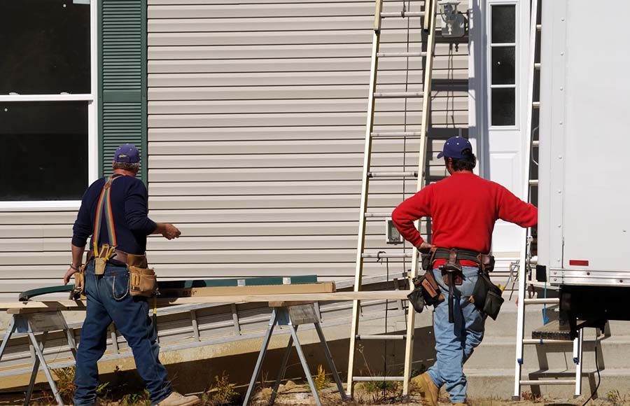 House Vinyl Siding Construction Lg