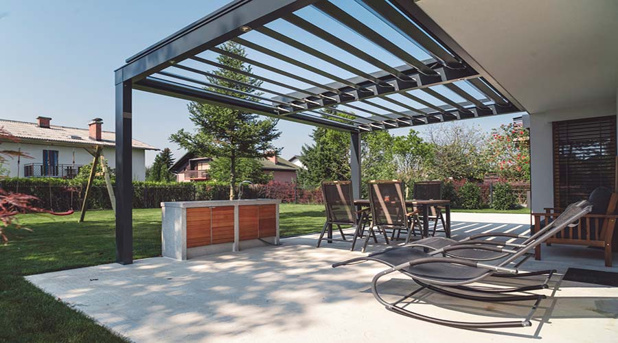 Metal Pergola Lg