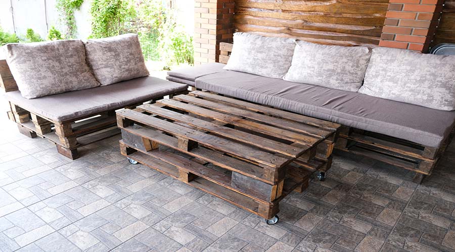 Patio Pallet Furniture Lg