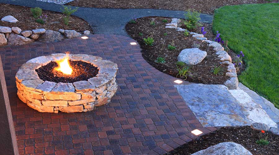 Paver Patio Firepit Lg