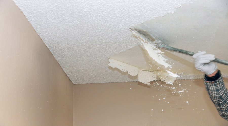 Popcorn Ceiling Removal Lg