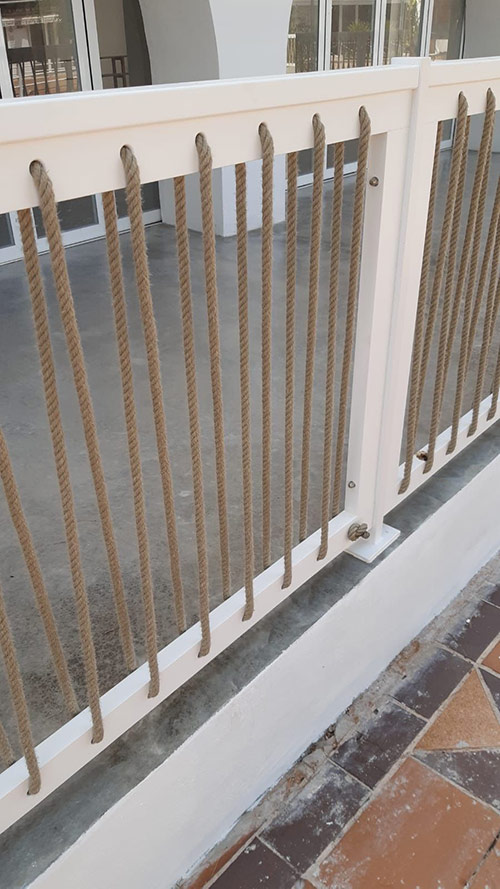 Rope Lace Railing