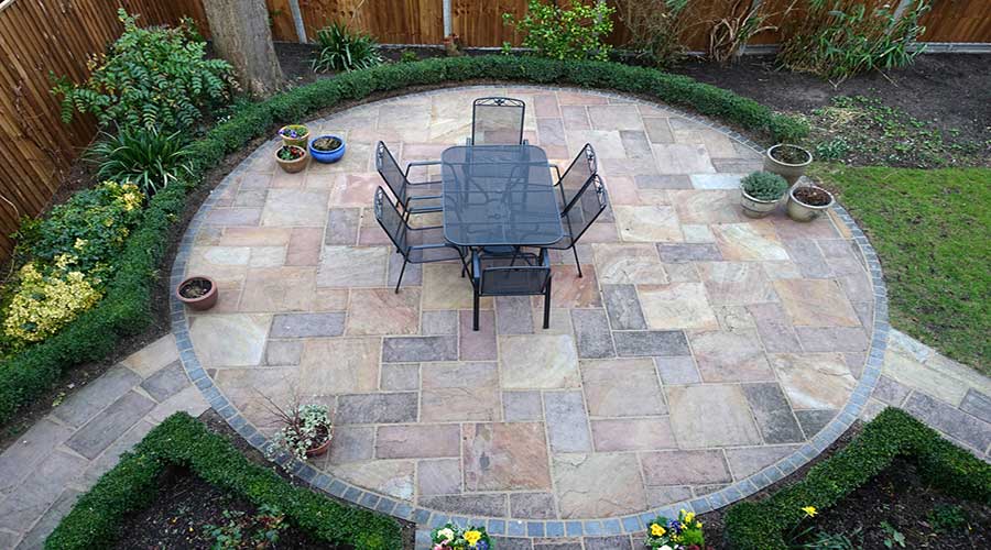 Round Patio Lg