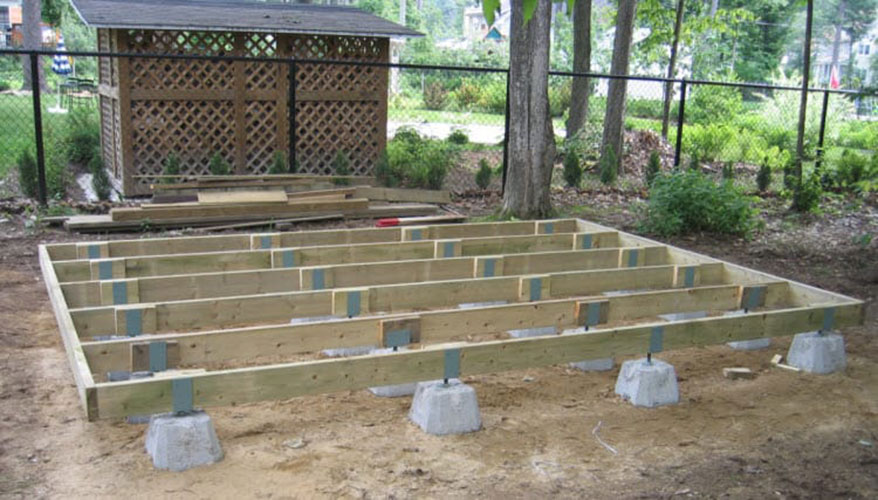 Shed Foundation 2