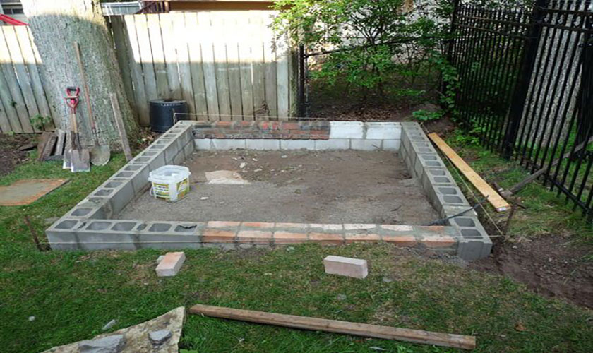 Shed Foundation 5