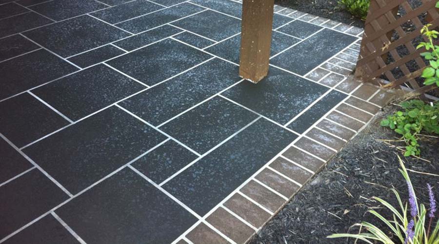 Spray Overlay Patio