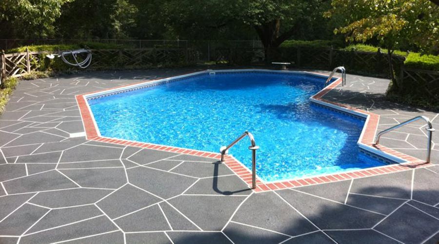 Spray Overlay Pool