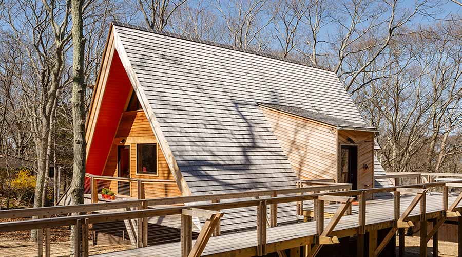 Steep Roof Cabin Lg