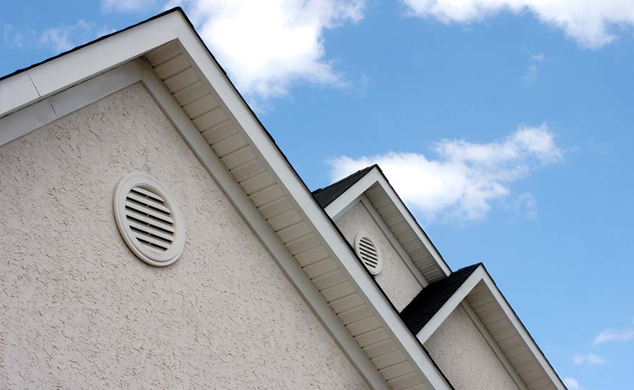 Stucco House Roofline Lg