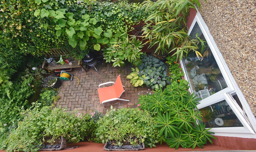 Townhouse Courtyard Garden Patio