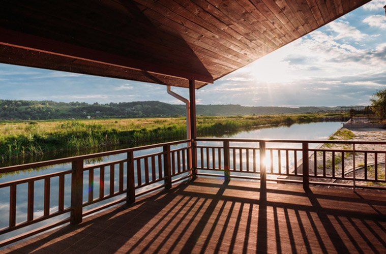 Wood Railing Custom