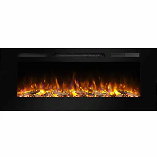 Puraflame Alice 50 Inches Recessed Electric Fireplace