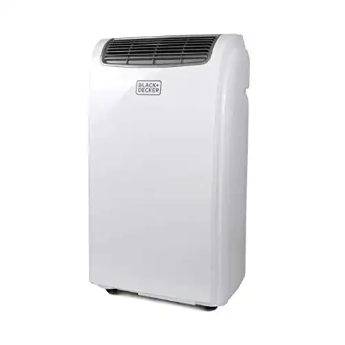 Black+Decker 10,000 Btu Portable Air Conditioner With Remote Control, White