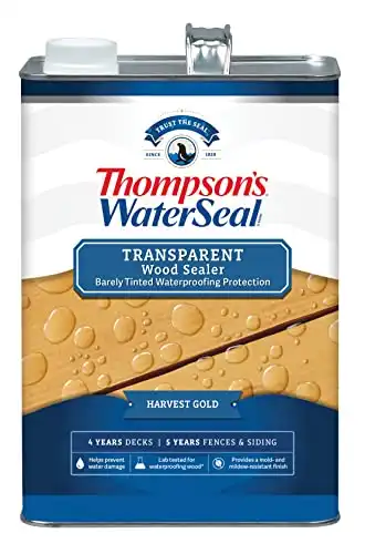 Thompsons Waterseal Th.041811-16 Transparent Waterproofing Stain, Harvest Gold