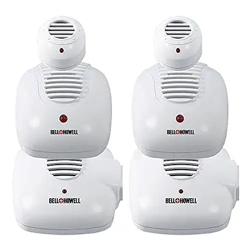 Bell + Howell Ultrasonic Pest Repeller Home Kit (Pack Of 6), Ultrasonic Pest Repeller, Pest Repellent: Safe For Humans And Pets