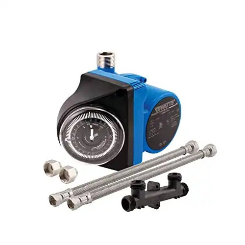 Watts Premier Instant Hot Water Recirculating Pump System With Built-In Timer 6&Quot; X 6&Quot;