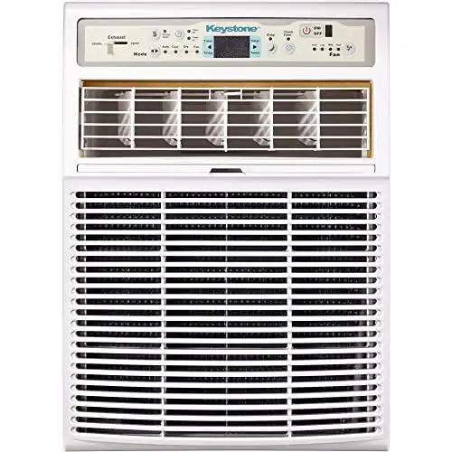 Keystone 10,000 Btu Slider Casement Window Air Conditioner