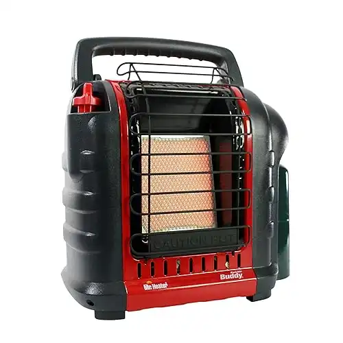 Mr. Heater Buddy 4,000-9,000-Btu Indoor-Safe Portable Propane Radiant Heater