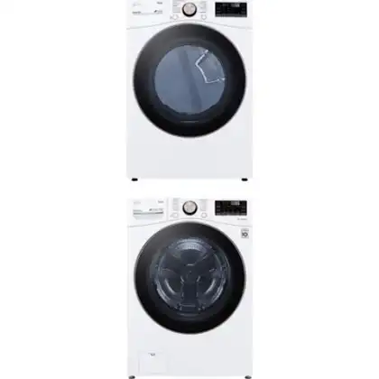 Lg Wm4000Hwa Washer &Amp; Dlex4000W Dryer