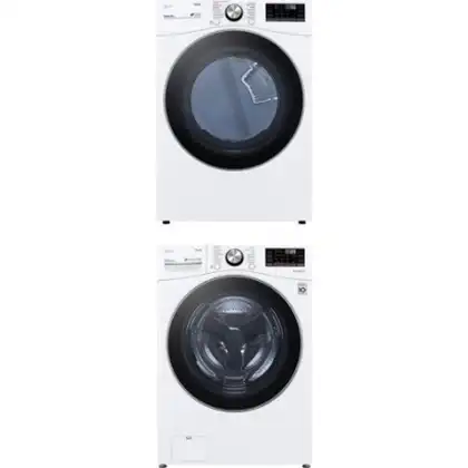 Lg Wm4200Hwa Washer &Amp; Dlex4200W Dryer