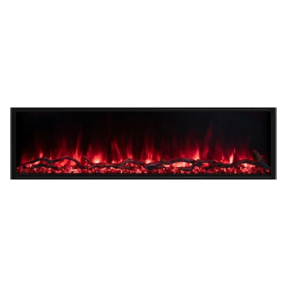 Modern Flames &Quot;Landscape Pro Slim&Quot; Smart Electric Fireplace, 4 Sizes Modern Blaze