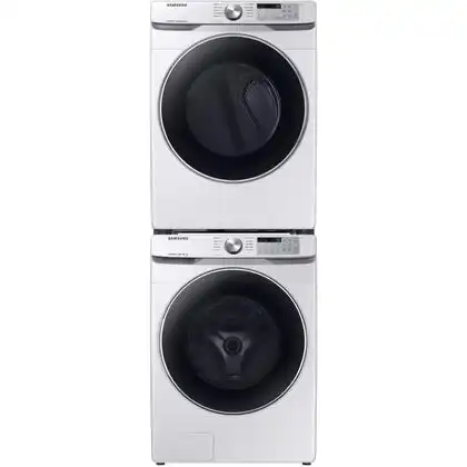 Samsung Wf45T6200Aw Washer &Amp; Dve45T6200W Dryer